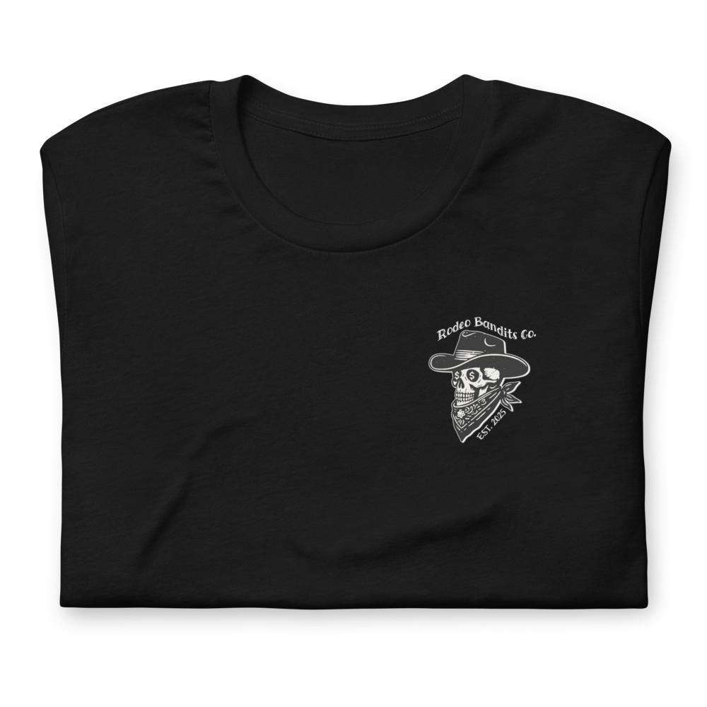 Need $ For Cowboy Shit - Rodeo Bandits Skull Unisex t-shirt