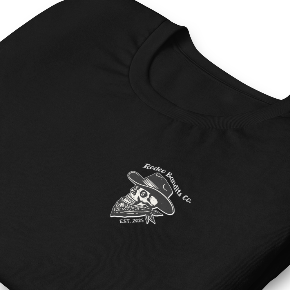 Need $ For Cowboy Shit - Rodeo Bandits Skull Unisex t-shirt