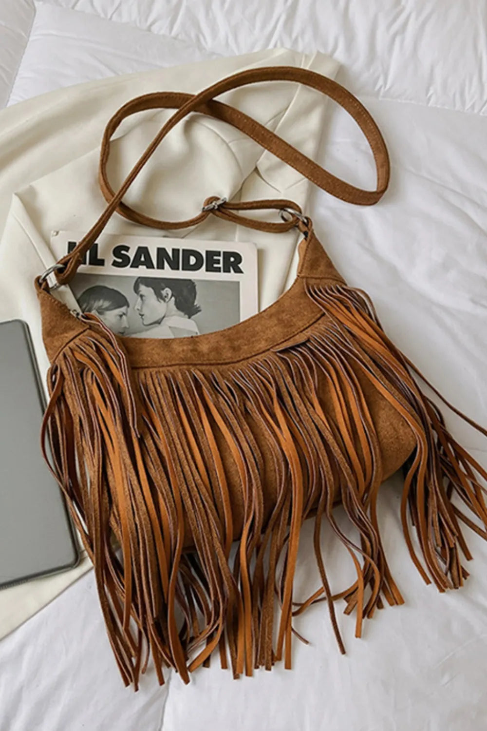 Bandit Fringe Adjustable Strap Western Bag
