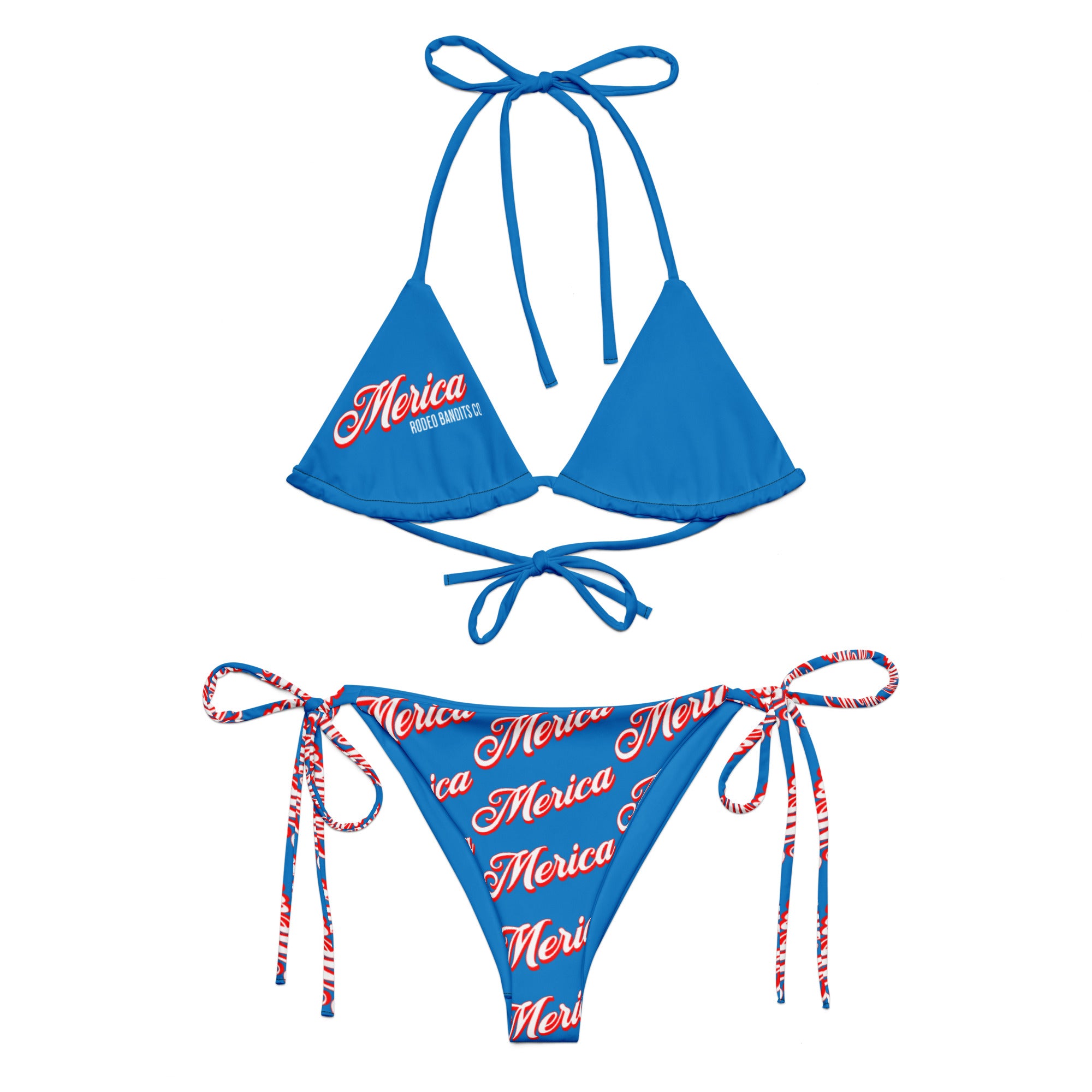 Merica Babe String Bikini - Rodeo Bandits