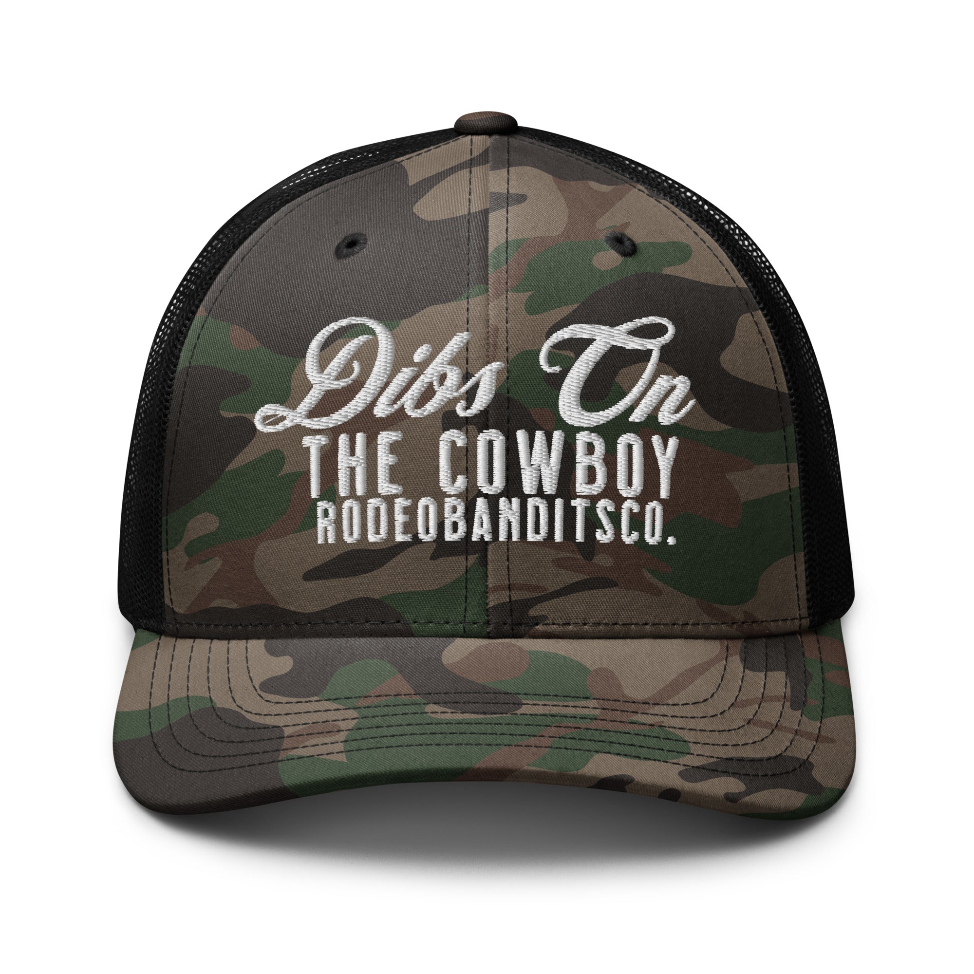 Dibs on The Cowboy - Women's Camouflage trucker hat
