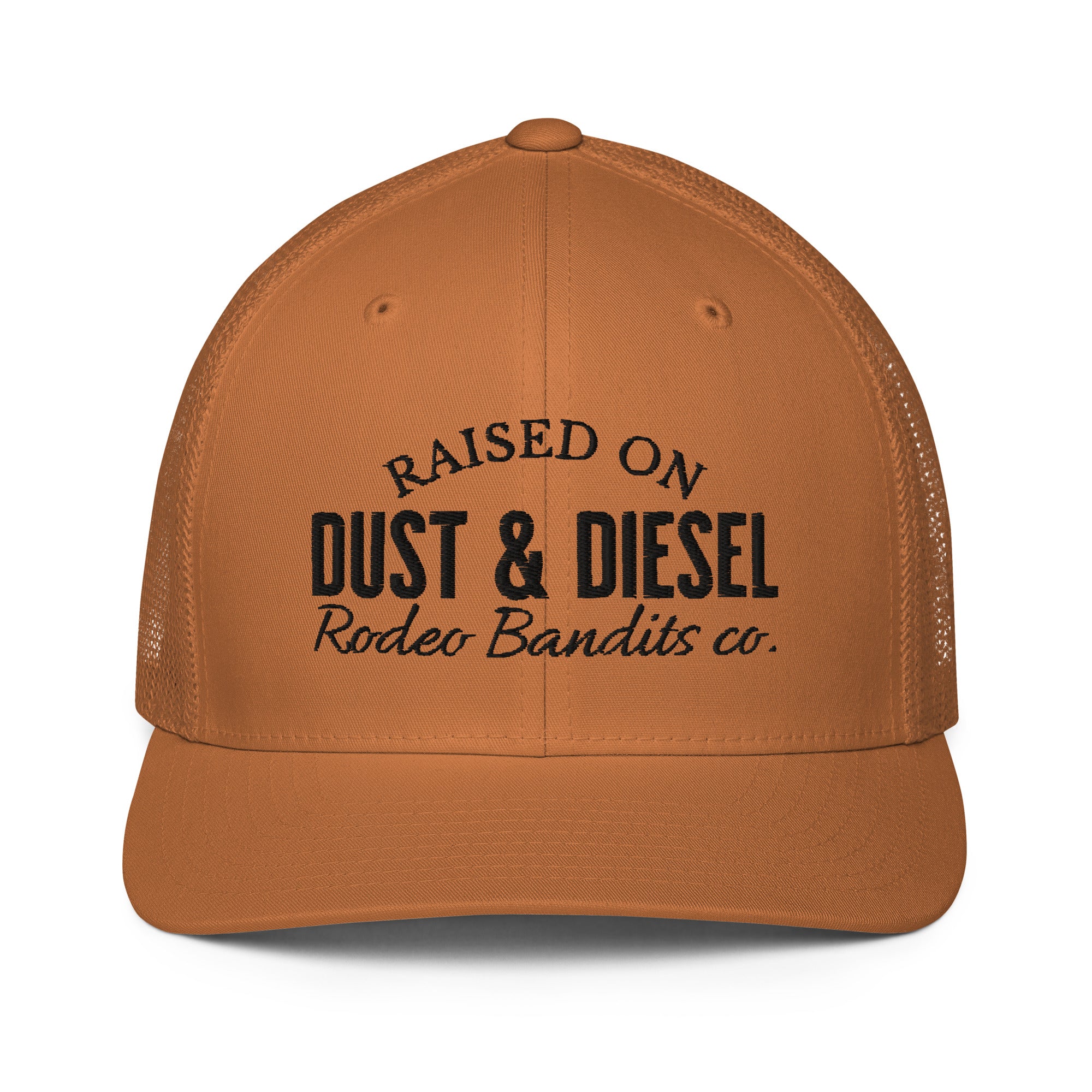 Raised on Dust & Diesel - Rodeo Bandits Trucker Hat