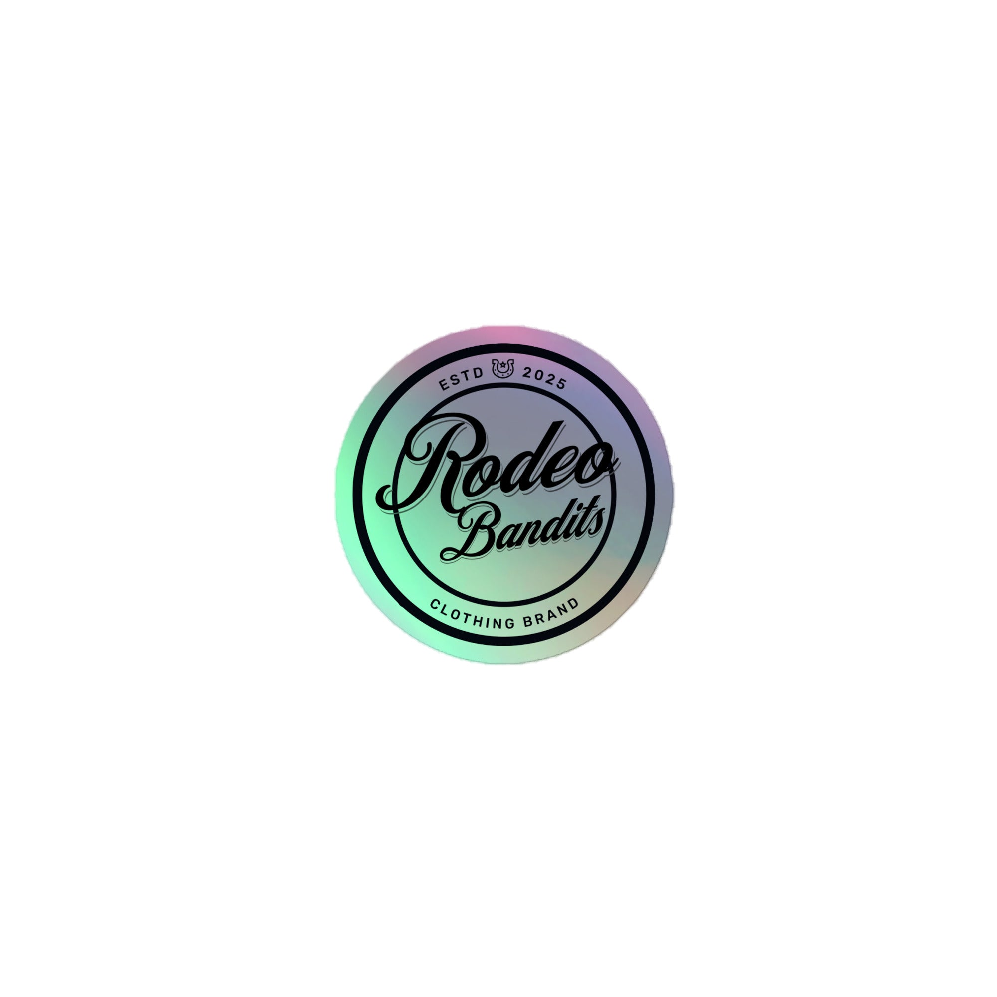 Rodeo Bandits co. - Holographic stickers