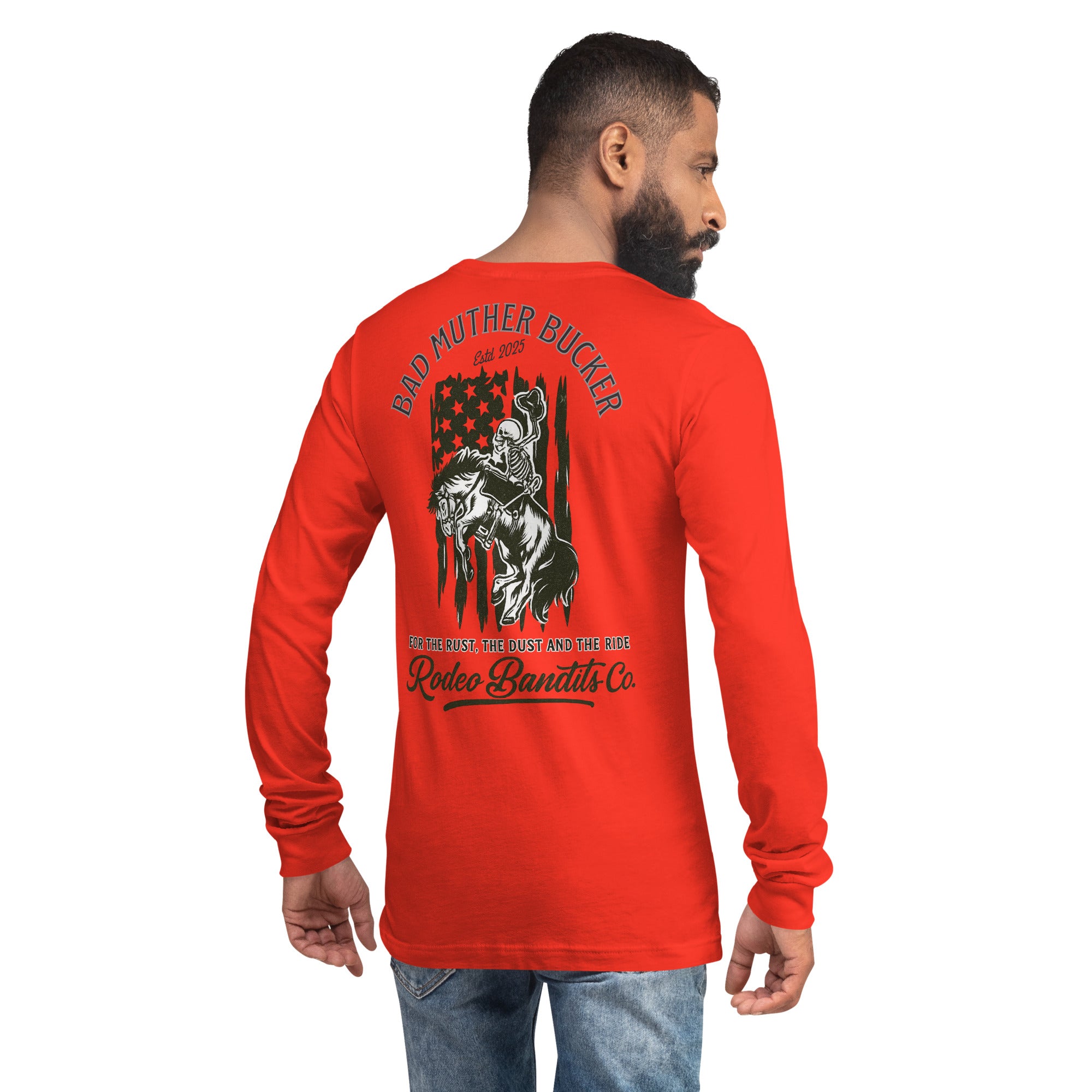 Bad Muther Bucker - Rodeo Bandits Unisex Long Sleeve Tee