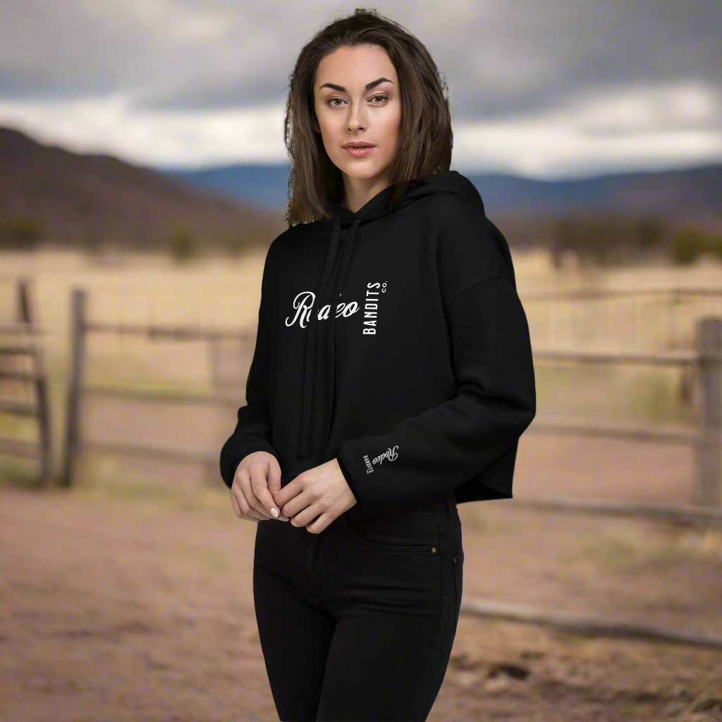Rodeo Bandits - Crop Hoodie
